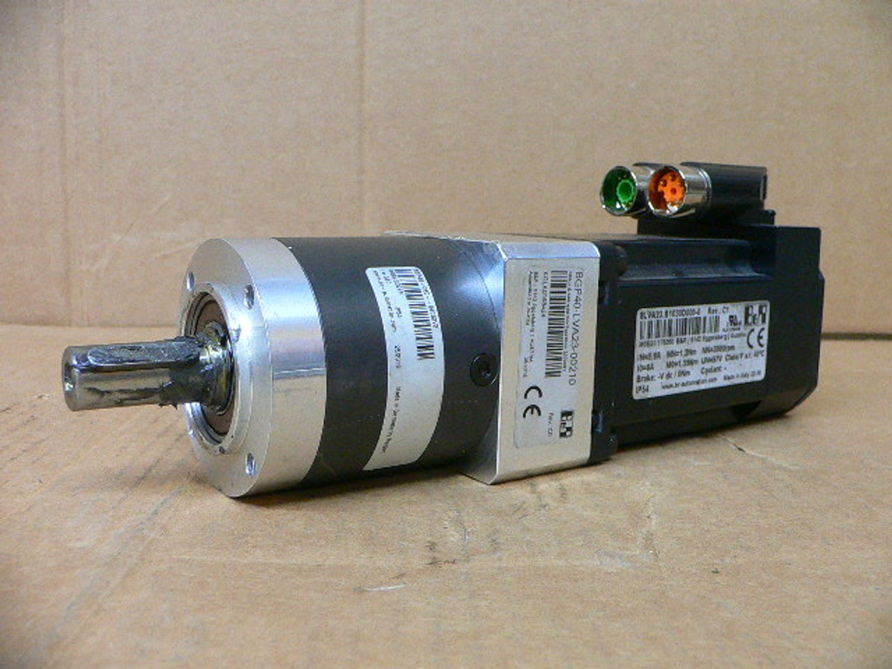 B&R 8LVA23.B1030D0000 AC SERVO MOTOR WITH GEARBOX Fen Industrial